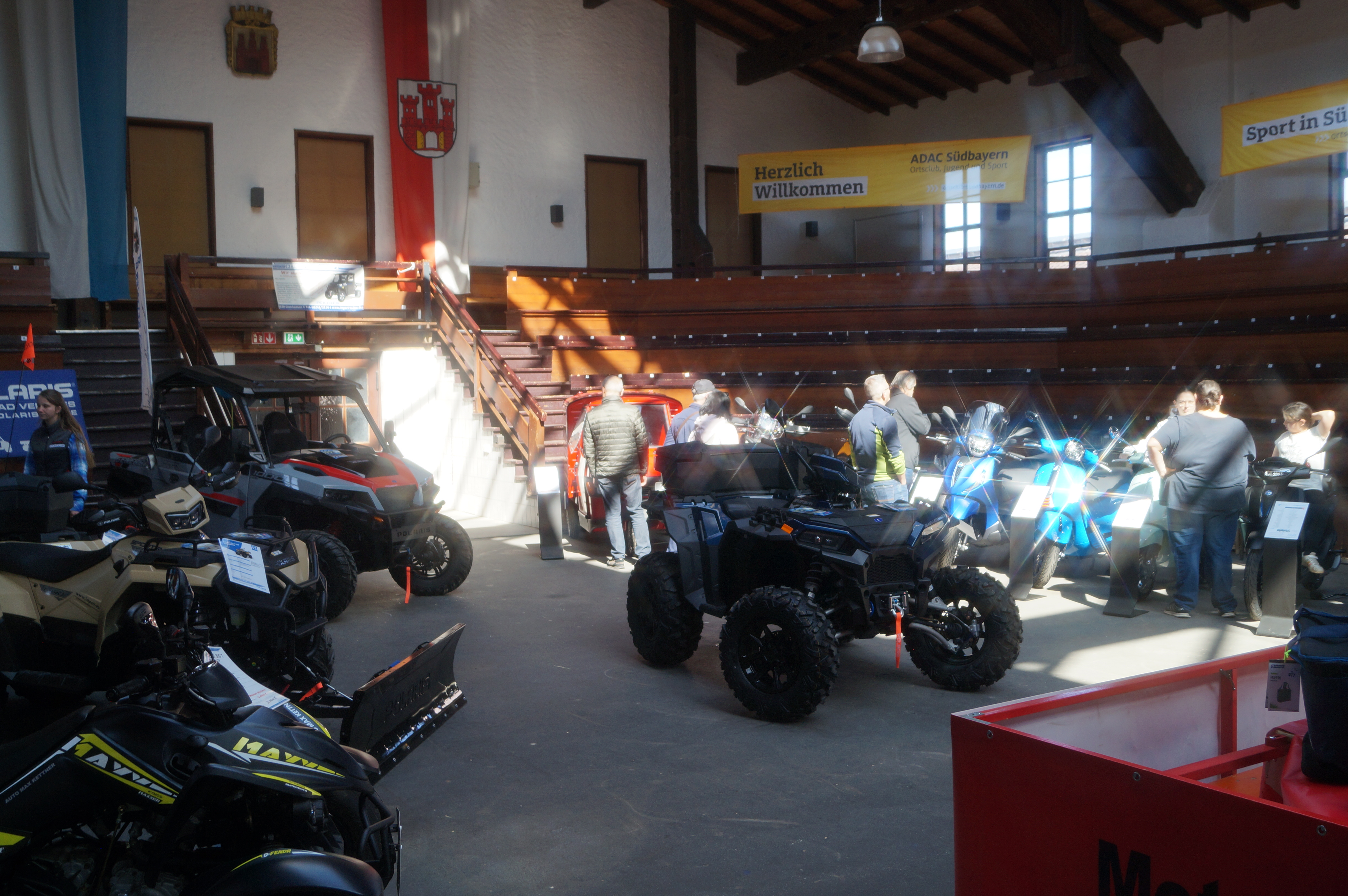 Traumautos auf der Ausstellung