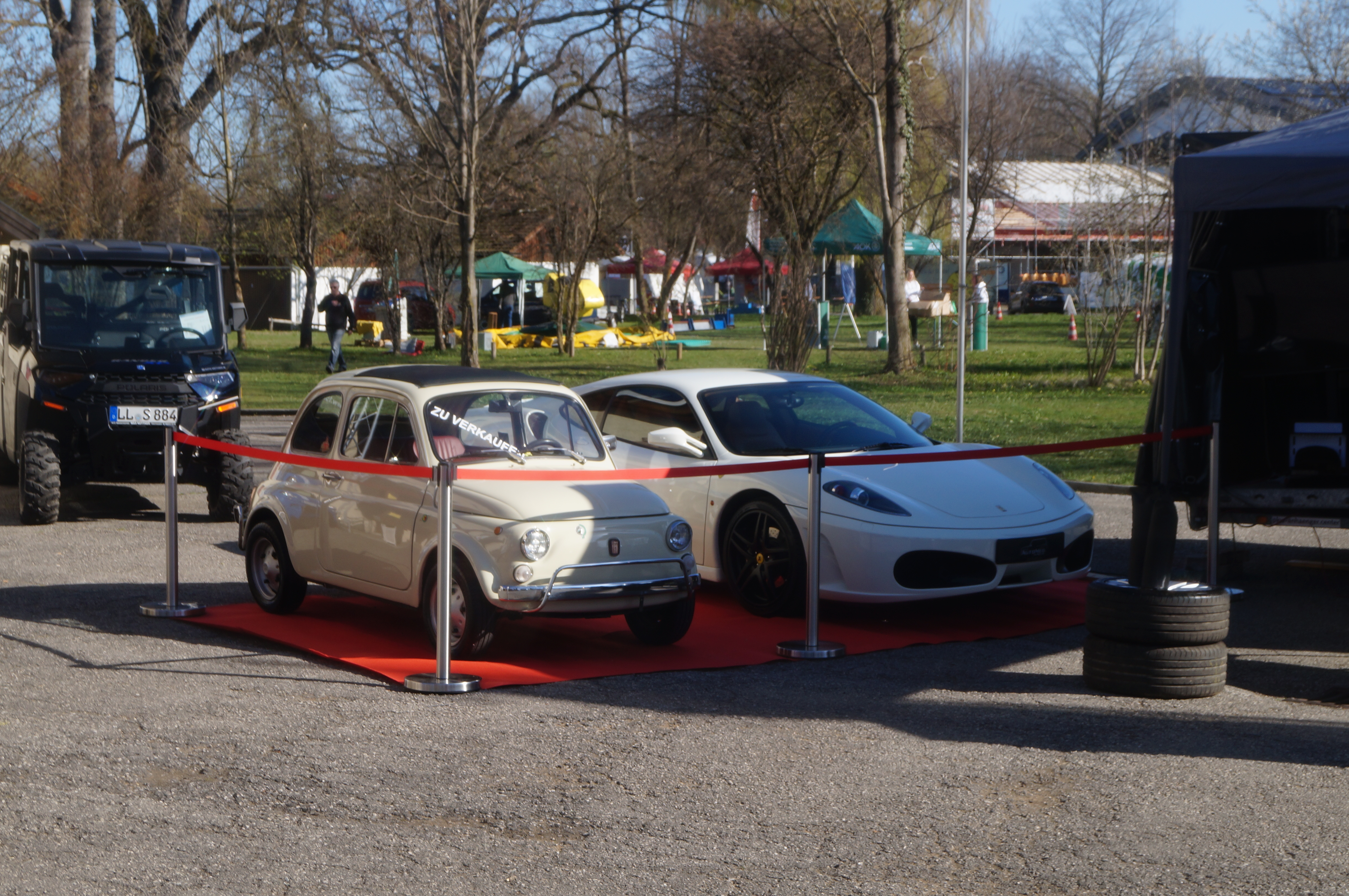 Große Fahrzeugvielfalt