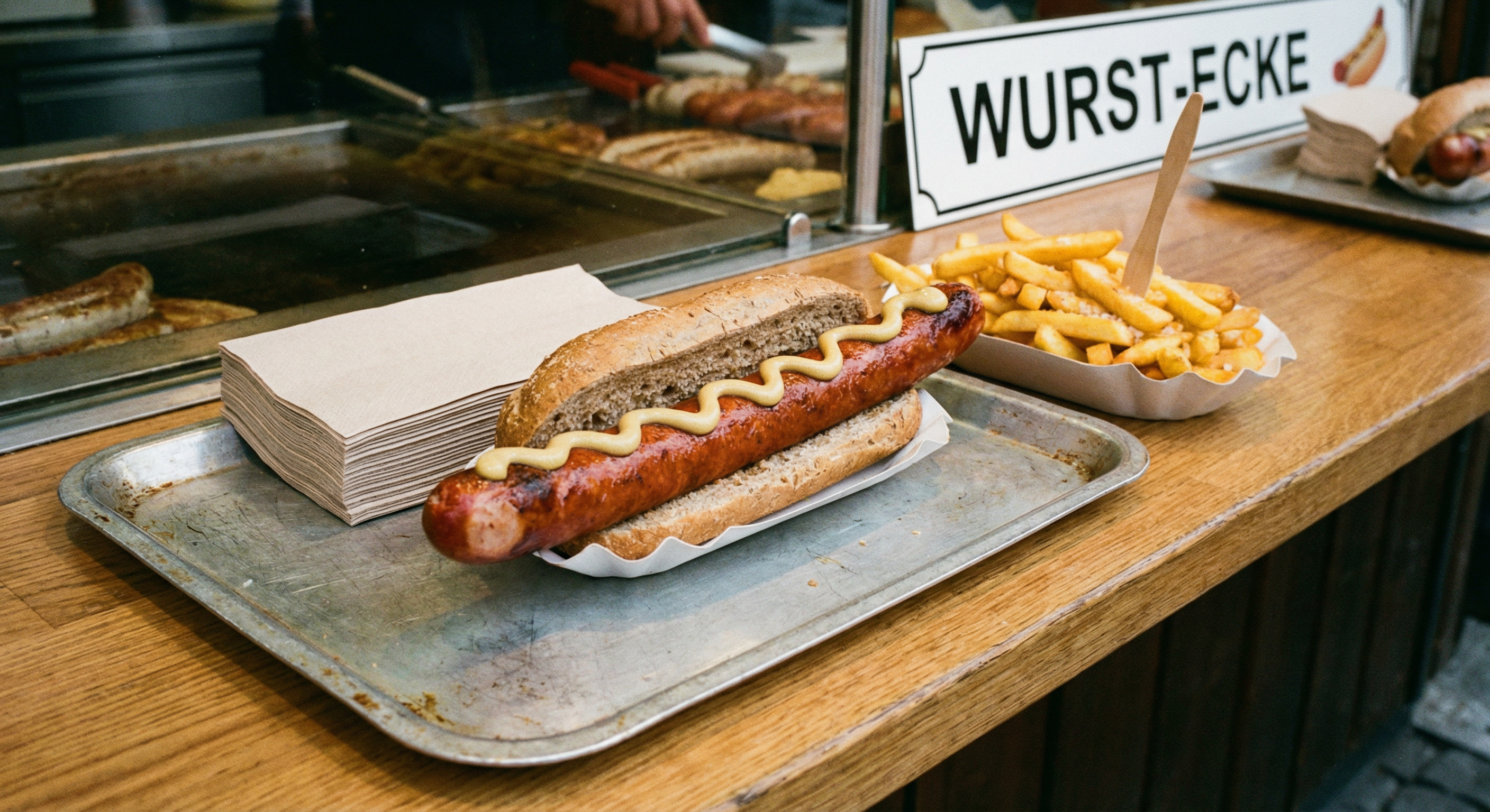 Leckere Grillwürstchen