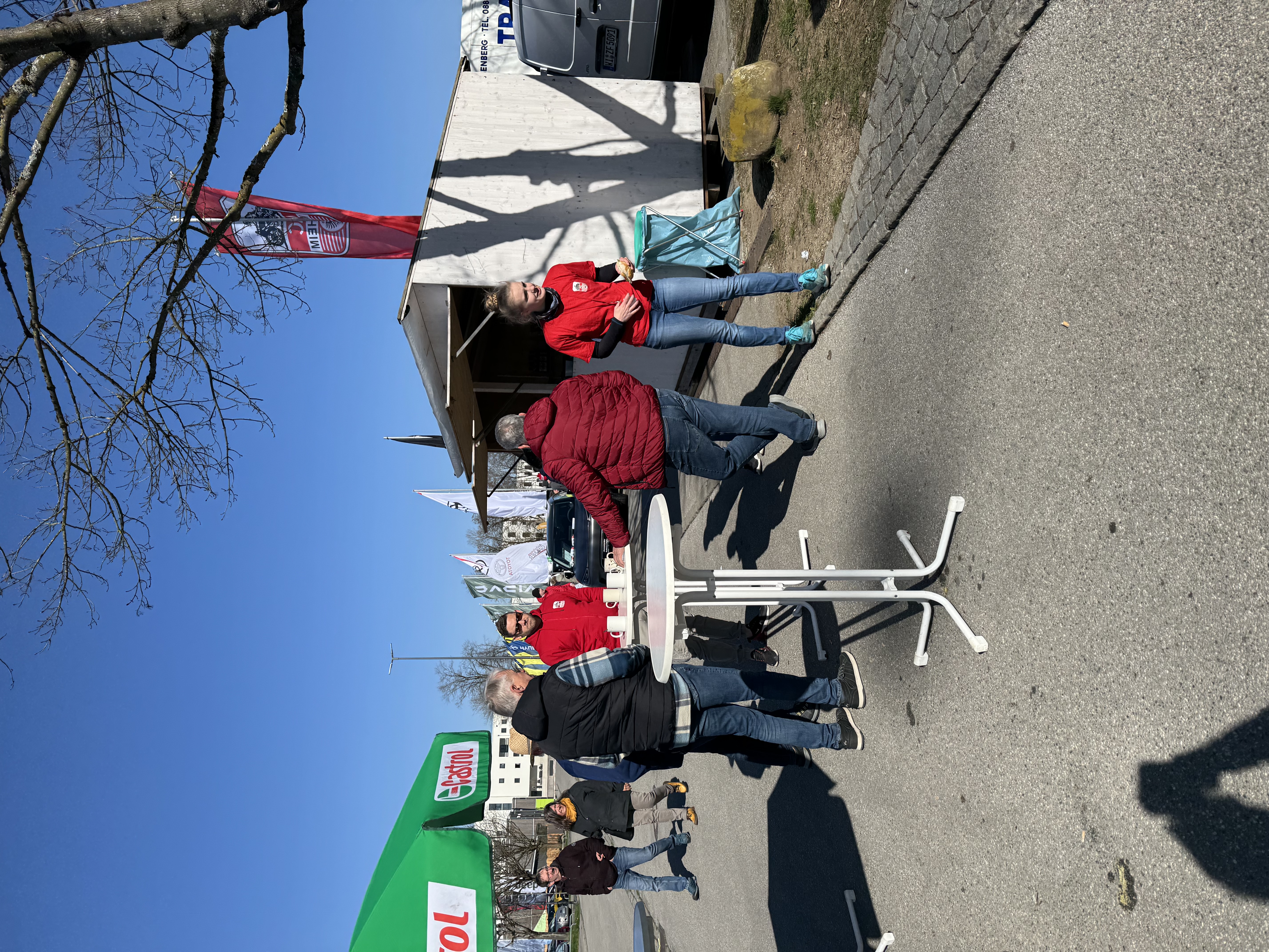 Essensstand am Platz